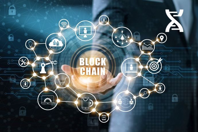 La blockchain est une technologie qui peut être utilisée pour de nombreuses applications, dont la logistique. La blockchain est une technologie qui peut être utilisée pour de nombreuses applications, dont la logistique.