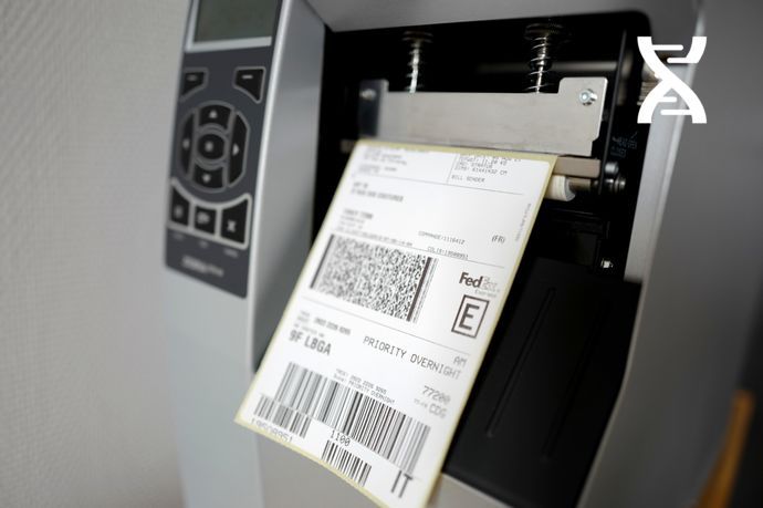 Impression des étiquettes transporteurs