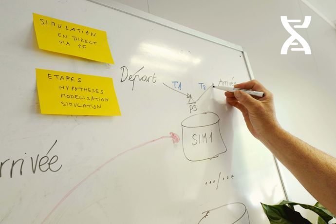 La simulation permet de tenir compte de l'historique tarifaire et des flux de l'année N-1.