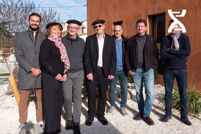 Les équipes Infflux ont travaillé main dans la main avec les Paysans de Rougeline.