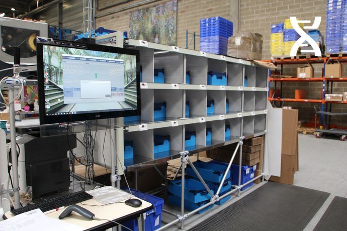 Le système ISIPICK d'Isitec est couplé au logiciel Bext Sort&Go d'Infflux pour préparer les commandes e-commerce. Le système ISIPICK d'Isitec est couplé au logiciel Bext Sort&Go d'Infflux pour préparer les commandes e-commerce.